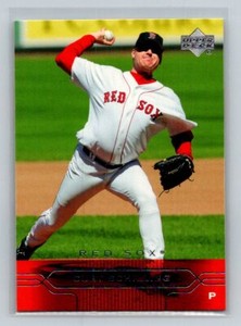 2005 Upper Deck #33 Curt Schilling Boston Red Sox Baseball Card