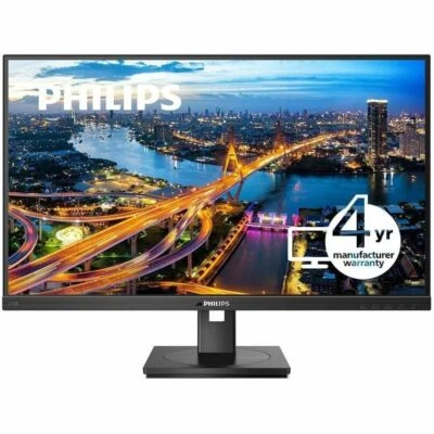 Philips 276B1 27" LED QHD Monitor 2560x1440 DP HDI- RJ45 USB-C Hub VESA Speaker - Image 1 of 4