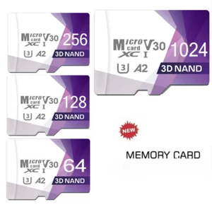 Micro SD Card 32GB 64GB 128GB 256GB 512GB Micro SD TF Memory Card Adapter lot - Picture 1 of 17