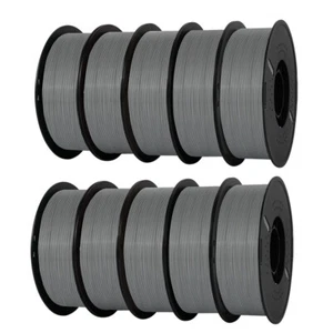 Grau 1KG 2KG 3KG 5KG 10KG 3D Drucker Filament PLA PETG 1.75 mm FDM Bündeln Lot - Photo 1/11