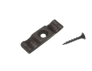 New Turn Button Catch Granny Shed Cupboard Door Latch 50mm Black - Onestopdiy - - Picture 1 of 1