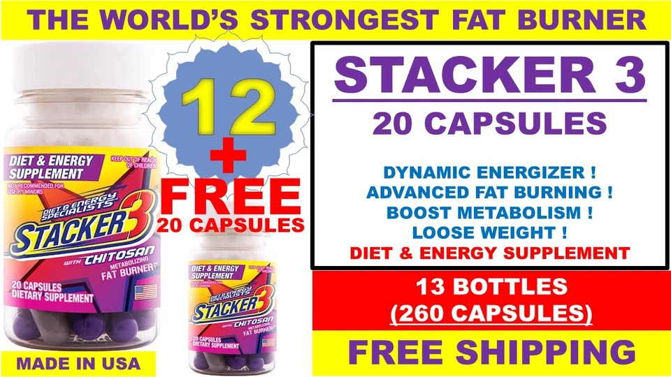 13 APILADOR-3 20 CÁPSULAS 12+ GRATIS 1 Botella QUEMADOR DE GRASA MÁS FUERTE DEL MUNDO 260 PASTILLAS Foto 1 de 1