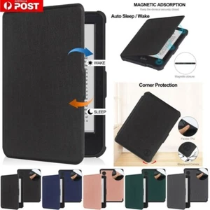 For Kobo Libra Colour Clara BW 6" 7" Tablet Smart Leather Case Flip PU Cover - Picture 1 of 23
