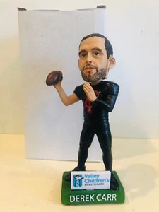 Derek Carr ULTRA RARE Visalia ONLY 500 MADE New Orleans Saints QB Bobblehead SGA - Picture 1 of 3