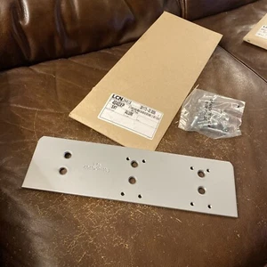 LCN 4040XP-18TJ AL Drop Plate,Alum,12-1/4 in. L By 3-1/2” Tall - Picture 1 of 5