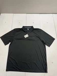Trimark Black Short Sleeve Polo T Shirt Mens Size 2XL - Picture 1 of 7