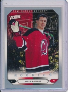 ZACH PARISE 2005-06 UPPER DECK SERIES 2 VICTORY ROOKIE CARD RC #268