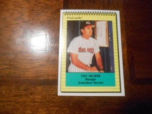 1991 GREENSBORO HORNETS ProCards Minor League Single Cards YOU PICK OBO