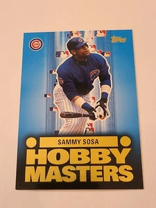 2002 Sammy Sosa Topps Hobby Masters Card #HM4 - Picture 1 of 2