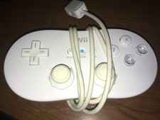 Oficial, fabricante de equipamento original genuíno Nintendo Wii & U Brand Classic Controller Pro Branco RVL-005