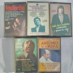 Luis de Córdoba Fosforito Antonio Mairena Manuel Soto El Sordera (CASSETTE TAPE - Picture 1 of 24