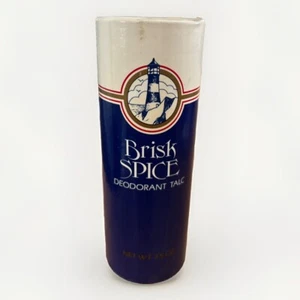 Vintage Avon Desodorante Talkum Brisk Spice Herren | 3,5 Oz. - Bild 1 von 3