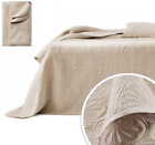 Bedcover Bedspread Blanket for bed Quilt LEILA Beige 220x241