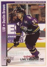 2004-05 Manchester Monarchs Tobacco Prevention #9 Dustin Brown