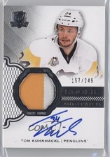 2016-17 Upper Deck The Cup /249 Tom Kuhnhackl #147 RPA Rookie Patch Auto RC