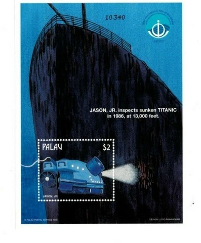 Palau - 1998 - Deep Sea Robots - Souvenir Sheet - MNH Cover