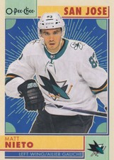 2022-23 O PEE CHEE RETRO BLANK BACK MATT NIETO  near mint