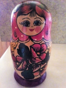 Matrioska, conjunto de muñecas tradicionales rusas - Imagen 1 de 4