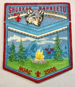Shunkah Mahnteetu Lodge 407 2006 NOAC Trader 2-piece Mint Condtion FREE SHIPPING - Picture 1 of 1