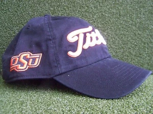 Titleist NCAA Oklahoma Estado Vaqueros Prenda Lavado Equipo Golf Sombrero Gorra NUEVO - Imagen 1 de 3