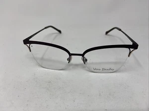 VERA BRADLEY EYEWEAR CATRINE HAPPY BLOOMS PURPLE HAB 52-17-135 EYEGLASSES MD75 - Picture 1 of 9
