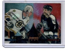 1994-95 FINEST BOWMAN'S BEST # 5 CAM NEELY & JASON WIEMER