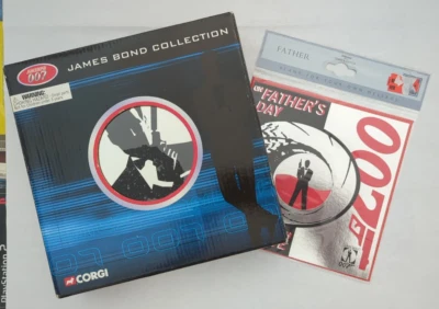 Corgi James Bond 007 Collection Film Canister 4 PC Diecast Car Set TY95903 - Image 1 of 4