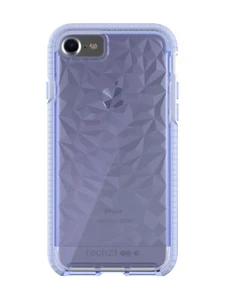 Tech21 Evo Gem Hardshell Case for iPhone 7 or 8 or SE 2nd Gen (2020) Lilac Tint - Picture 1 of 6