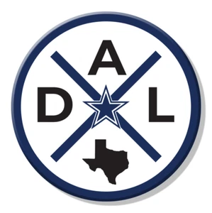 DALLAS COWBOYS OFFICIALLY LICENSED NFL MAGNET 3" ROUND NEW - Picture 1 of 1