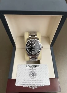 Longines hydroconquest 41 mm automatico L3.781.4.76.6 Perfette Condizioni - Foto 1 di 7