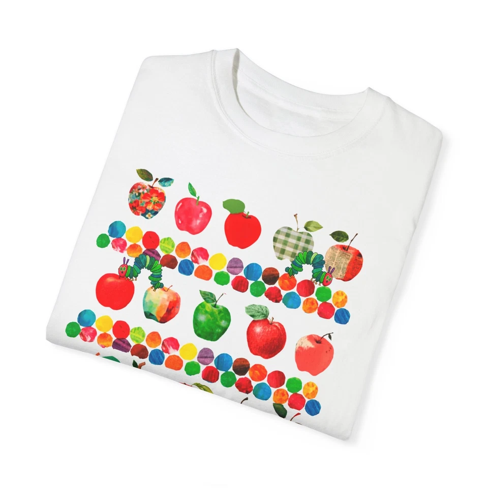 Camiseta Apples Teacher's, Colores Cómodos, Talla S-3XL Foto 1 de 1