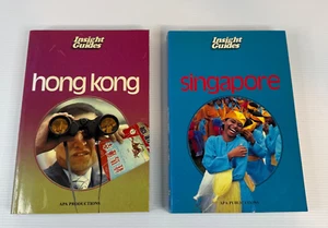 Hong Kong & Singapore 1980s Vintage Insight Guides PB Book Bundle Print Ads - Picture 1 of 24