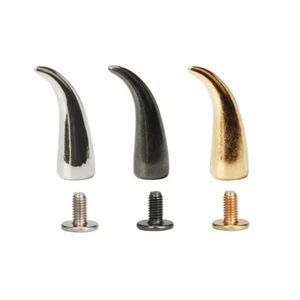 100sets 7x20 Cat Claw Chili-like Spots Cone Punk Spikes Leathercraft Rivet Studs - Picture 1 of 10