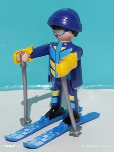 PLAYMOBIL FIGURA ESQUIADOR ESQUI ESQUIADORES DEPORTE INVIERNO NIEVE NAVIDAD - Imagen 1 de 1