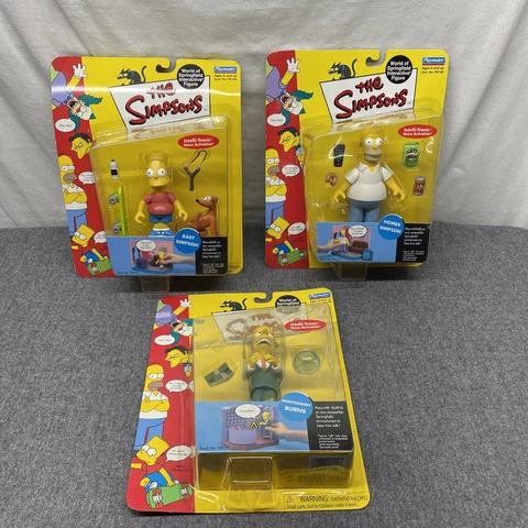 the simpsons world of springfield lot! Homer/Bart/Mr. Burns!!! Cover