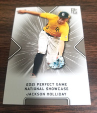 JACKSON HOLLIDAY 2021 LEAF PERFECT GAME NATIONAL SHOWCASE #46 ORIOLES (ROOKIE)
