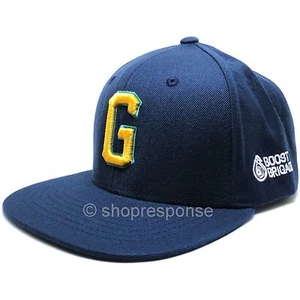 GReddy G Boost Brigade Snap-Back Cap Hat Navy w/Yellow & Teal Logo Adjustable - Picture 1 of 1