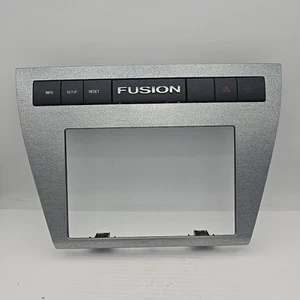 06 07 08 09 2008 2009 FORD FUSION DASH RADIO TRIM BEZEL W/ HAZARD SWITCH OEM - Picture 1 of 2