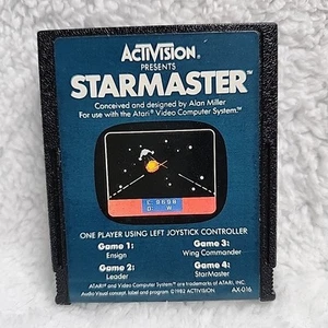 Cartuccia videogioco Atari 2600 Starmaster 1982 Activision - Foto 1 di 4