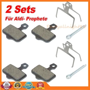 2 Sets E-Bike Bremsbeläge für Aldi Prophete Telefunken Kaufland Bremsbelag TOP!! - Bild 1 von 2