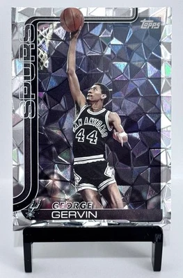 Баскетбольная карточка 2025–26 Topps George Gervin Diamante Foil No265 San Antonio Spurs - Изображение 1 из 2