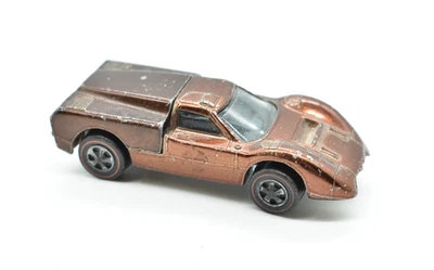 Hot Wheels - FORD J-CAR, 1968 Redline, Brown, Black Interior,  USA - Image 1 of 4