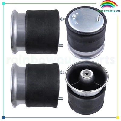 4pcs Air Suspension Air Springs For Firestone W01-358-9781 Freightliner Goodyear Foto 1 de 4