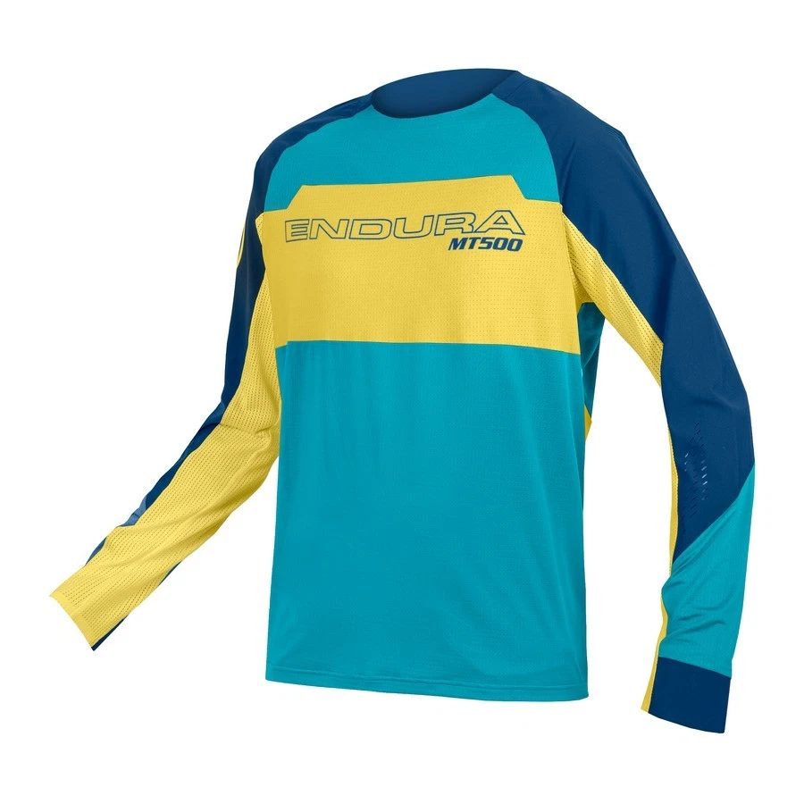 Maillot À Manches Longues MT500 Burner Lite L/S Blueberry Endura Cyclisme - Photo 1/1