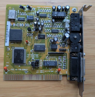 Aztech Sound Galaxy BX II 138-SGBX21 Yamaha YM3812-F OPL2 ISA - Bild 1 von 3