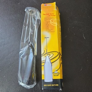 Mini Handmischung Kaffee Latte Mokka Frappe Aufschäumer Eierbesen Batteriebetrieb - Bild 1 von 1