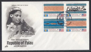 Palau Scott 4a FDC - First Postage Stamps - Picture 1 of 1