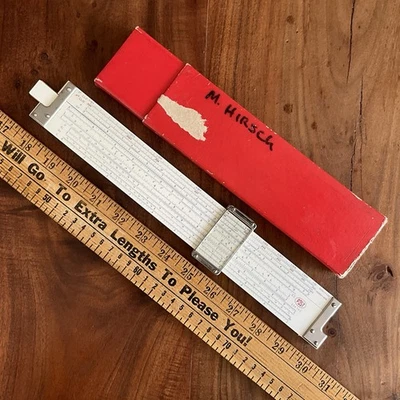 Frederick Post Co. Versalog 1460 Bambú Hemmi Regla Deslizante Hecha en Japón 234 760 Foto 1 de 3