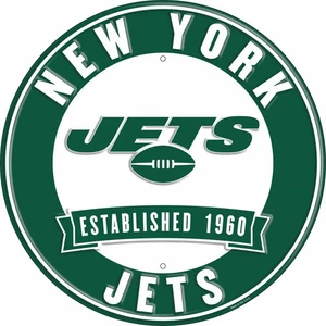 New York Jets 12" Established Date geprägtes Blechschild - Bild 1 von 1