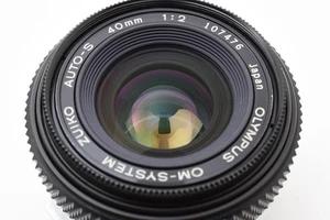 Olympus OM System ZUIKO AUTO-S 40mm f/2 Pancake Lens [MINT w/ filter] From JAPAN - Picture 1 of 24